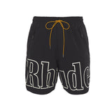 Aidase  Summer Fashion men short Polyester workout printing Breathable zippered Bag Casual Shorts Comfortable Fitness Loose Men's shorts aidase-shop