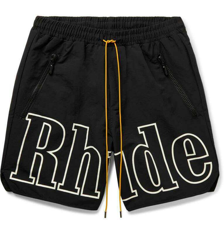 Aidase  Summer Fashion men short Polyester workout printing Breathable zippered Bag Casual Shorts Comfortable Fitness Loose Men's shorts aidase-shop