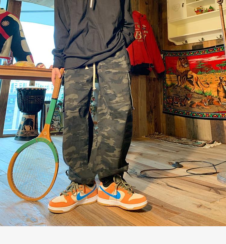 Aidase  Cargo Pants Men Hip Hop Camouflage Pants Hippie Fashion Camouflage Clothing Streetwear Joggers Casual Trousers Men aidase-shop