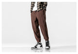 Aidase Winter Harlan Pants Men Fleece Thicken Casual Loose Solid Color Drawstring Korean Men Sweatpants 2021 Fashion Hip Hop Streetwear aidase-shop