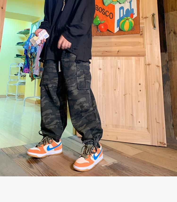 Aidase  Cargo Pants Men Hip Hop Camouflage Pants Hippie Fashion Camouflage Clothing Streetwear Joggers Casual Trousers Men aidase-shop