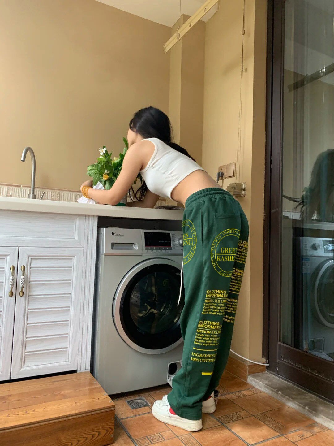 Aidase Hip Hop High Waist Harem Pants Women Harajuku Jogging Loose Casual Trousers Female Hippie Jogger Loose Sweatpants Y2k aidase-shop