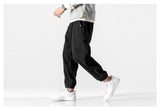 Aidase Winter Harlan Pants Men Fleece Thicken Casual Loose Solid Color Drawstring Korean Men Sweatpants 2021 Fashion Hip Hop Streetwear aidase-shop