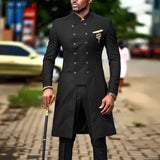 Aidase Suits for Men Groom Tuxedo  Indian Wedding Wear Casual Man Blazer Men Burgundy Suit Slim Wedding Suits (Jacket+Pants) aidase-shop