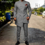 Aidase Suits for Men Groom Tuxedo  Indian Wedding Wear Casual Man Blazer Men Burgundy Suit Slim Wedding Suits (Jacket+Pants) aidase-shop