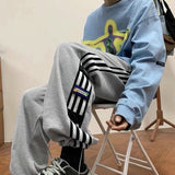 Mens Streetwear Pants Casual Ankle Length Couple Harem Trousers Hip Hop Harajuku Sweatpants aidase-shop