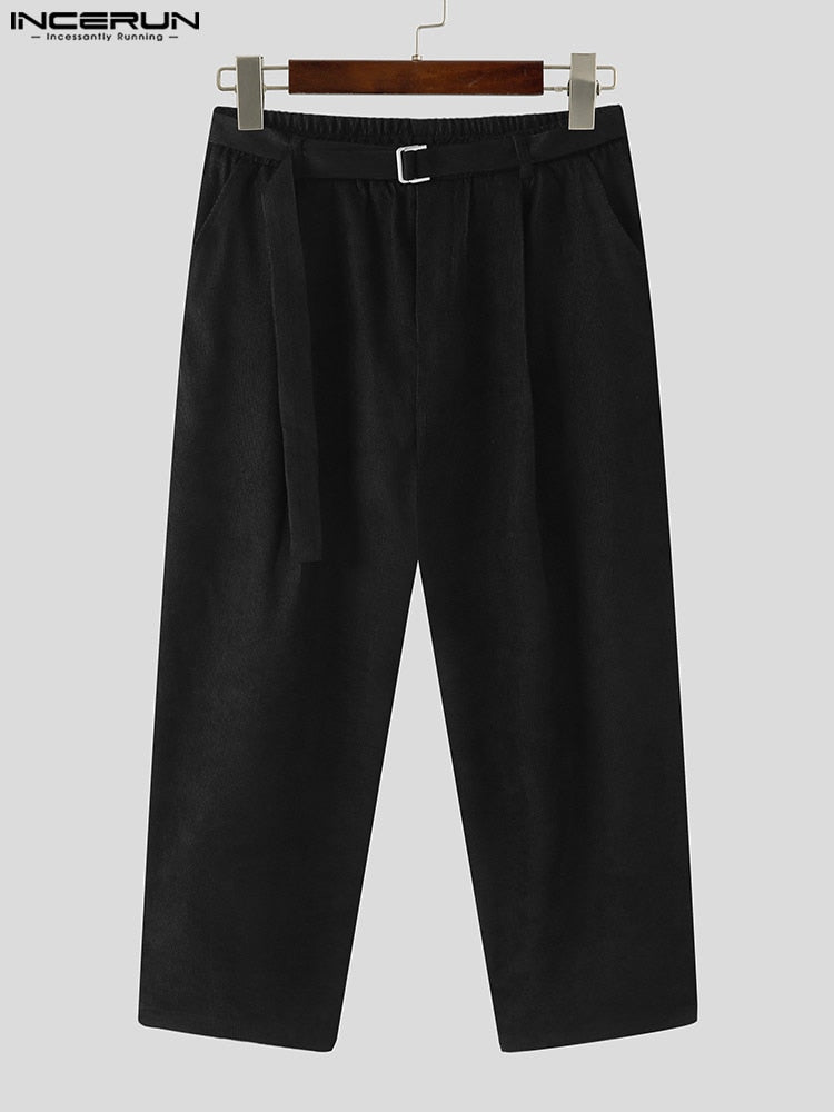 Aidase Fashion Men Pants Joggers Streetwear  Loose Pockets Korean Casual Trousers Men Lace Up Solid Color Leisure Pants 5XL aidase-shop