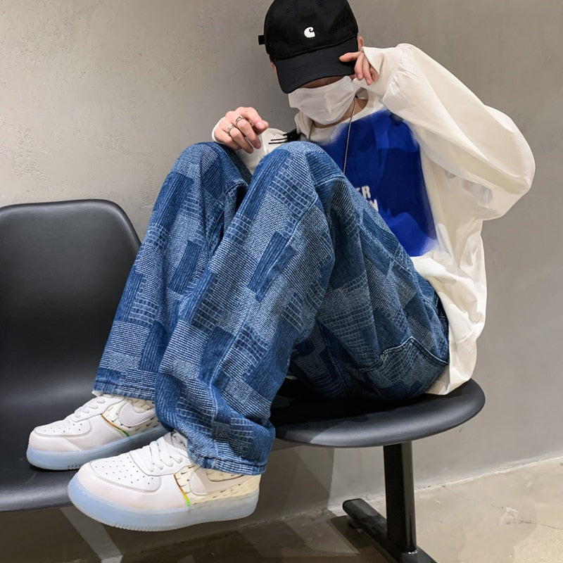 Mens Casual Pants Black Harem Loose Trousers Streetwear Pantalon Homme Sweatpants aidase-shop