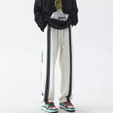 New Men Pants Striped Design Fashion Hip Hop Streetwear Casual Harajuku Joggers aidase-shop