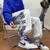 Mens Streetwear Pants Casual Ankle Length Couple Harem Trousers Hip Hop Harajuku Sweatpants aidase-shop