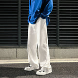 Spring Cotton Casual Pants Men Fashion Multicolor Wide Leg Pants Men Streetwear Loose Hip Hop Straight Pants Mens Trousers M-2XL aidase-shop