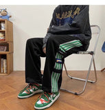 Mens Streetwear Pants Casual Ankle Length Couple Harem Trousers Hip Hop Harajuku Sweatpants aidase-shop