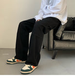 Blue White Black Baggy Jeans Men Fashion Casual Wide Leg Jeans Men Streetwear Loose Hip Hop Straight Denim Pants Mens Trousers aidase-shop