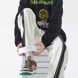 New Men Pants Striped Design Fashion Hip Hop Streetwear Casual Harajuku Joggers aidase-shop