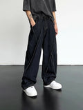 Hip Hop Distressed Jeans Pants Men Ripped Patchwork Denim Trousers Male Oversize Loose Casual Japanese Streetwear 5XL aidase-shop