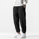 Aidase Winter Harlan Pants Men Fleece Thicken Casual Loose Solid Color Drawstring Korean Men Sweatpants 2021 Fashion Hip Hop Streetwear aidase-shop