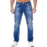 Mens jeans High quality fashion Daily Smart Casual men's stretch pants Street Style Students Vintage trousers Youth Cool Pant aidase-shop