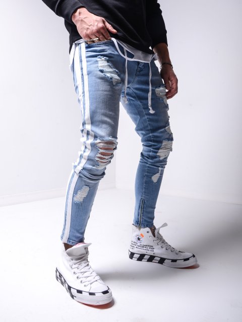 Aidase New Printed Statuary Jeans Loose Straight Men Denim Biker Casual Pants Hip Hop Man Jean Hombre Pantalon Artistic Work Size S-3XL aidase-shop