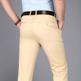 Aidase men suit pants casual office high quality cotton trousers business pants for men wedding party dress social trousers Men's pants aidase-shop