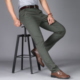 Aidase men suit pants casual office high quality cotton trousers business pants for men wedding party dress social trousers Men's pants aidase-shop