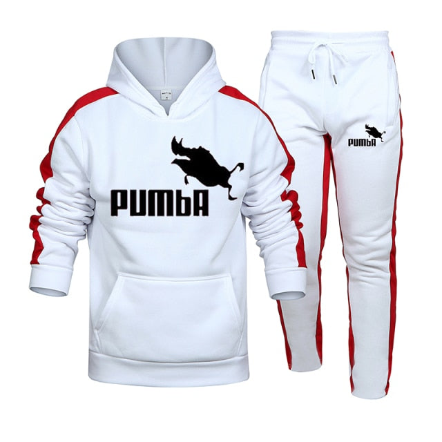 2021New Adios Men's Autumn Winter Sets Zipper Hoodie+Pants Pieces Casual Tracksuit Male Sportswear Gym Brand Clothing Sweat Suit aidase-shop