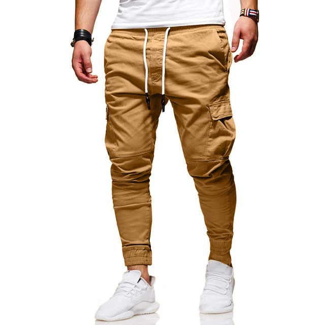 New Fashion Casual  Jogger Fitness Bodybuilding Gyms Pants Sweatpants Trousers aidase-shop