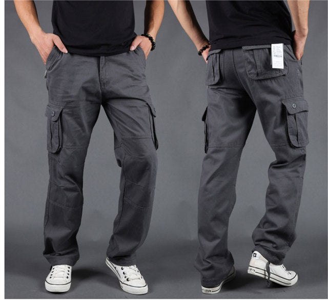 Aidase Side Zipper Pockets Cargo Harem Joggers Pants Men 2022 Tactical Casual Harajuku Streetwear Sweatpant Trousers Male Pants baggy aidase-shop