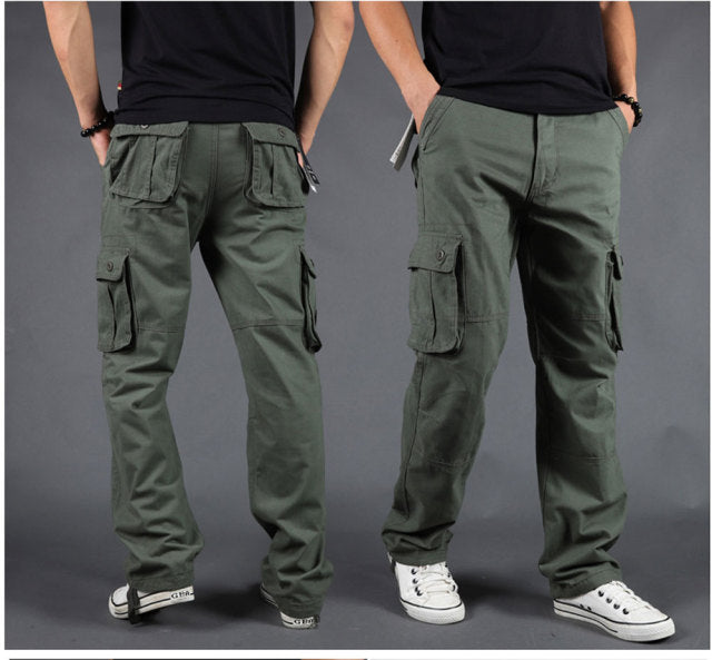 Aidase Side Zipper Pockets Cargo Harem Joggers Pants Men 2022 Tactical Casual Harajuku Streetwear Sweatpant Trousers Male Pants baggy aidase-shop