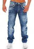 Aidase Men Jeans Solid Straight Pants Hip Hop Male Casual Streetwear Boyfriend Style Denim Trousers Stretch Baggy Jeans Men's Pants