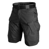 Men Classic Tactical Shorts Upgraded Waterproof Quick Dry Multi-pocket Short Pants Outdoor Hunting Fishing Military Cargo Shorts aidase-shop