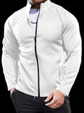 Aidase Men's Jackets, Training Wear Jackets, Muscle Curves, Fitness Casual, Lightweight, Slim, Quick Dry, Running, Boyfriend's Gift aidase-shop