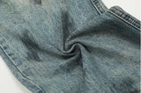 AIDASE  -  Splash Ink Jeans Men 2025 Baggy Wide Leg Jeans American High Street Washed Stretch Soft Straight Denim Cargo Pants Trousers Male aidase-shop