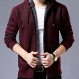 =Aidase 2024 New Men's Sweaters Autumn Winter Warm Zipper Cardigan Sweaters Man Casual Knitwear Sweatercoat male clothe aidase-shop