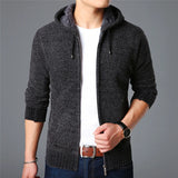 =Aidase 2024 New Men's Sweaters Autumn Winter Warm Zipper Cardigan Sweaters Man Casual Knitwear Sweatercoat male clothe aidase-shop
