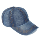 AIDASE  -  Vintage Washed Cotton Baseball Cap Men Women Denim Dad Hat Adjustable Trucker Style Low Profile aidase-shop