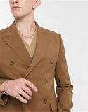 AIDASE  -  Casual Fashion Leisure Suit Custom Tailor-Made 2 Pieces Men's Suits Blazers Street Tuxedo Wedding Groom Formal Prom Tailored aidase-shop