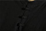 AIDASE  -  (Shirt + trousers) spring Chinese Style men shirt Cotton and linen shirts men's casual shirts A set of clothes size M-5XL aidase-shop