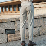 Aidase Casual Straight Trousers Men Fall Versatile Business Trousers Gentlemen Fashion Wool Blend Pant Men Dress Suit Pantalones Hombre aidase-shop