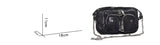 AIDASE  -  Fashion Stylish Black Crossbody PU Leather Purse Mini Luxury Bags Designer Clutches for Women  Vintage Chain Pockets Purse aidase-shop