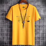 Aidase Manga S-6XL Oversize Men Loose Tee Tops 100% Cotton Fashion Goth Print Men's Short Sleeve T-shirt Summer New Male Casual T-shirt aidase-shop