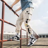 32.8Aidase New Hip Hop Joggers Cargo Pants Men Harem Pants Multi-Pocket Ribbons Man Sweatpants Streetwear Casual Mens Pants S-5XL aidase-shop