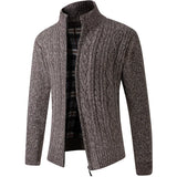 =Aidase 2024 New Men's Sweaters Autumn Winter Warm Zipper Cardigan Sweaters Man Casual Knitwear Sweatercoat male clothe aidase-shop