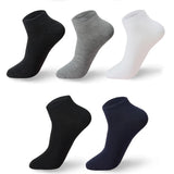 AIDASE  -  High Quality 10 Pairs/lot Socks Men Large size 42,43,44,45,46,47,48 Casual Breathable Fashion Black White Male Cotton Socks shor