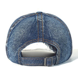 AIDASE  -  Vintage Washed Cotton Baseball Cap Men Women Denim Dad Hat Adjustable Trucker Style Low Profile aidase-shop