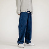 Aidase Korean Fashion Men Wide Leg Jeans spring New Streetwear Straight Baggy Denim Pants Male Brand Trousers