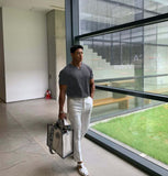 Aidase  Casual short sleeves t shirt Men Gyms Fitness T-shirt Male Training Workout Cotton Slim Tees Tops New White Fashion Clothes aidase-shop