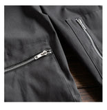 AIDASE  -  Men's long sleeve zippers pockets cargo jumpsuits with belt Casual trendy pants set Overalls Gray Black aidase-shop