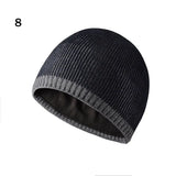 Aidase Men/Women Winter Warm Knitted Beanies Outdoor Sports Windproof Hedging Caps Comforable Soft Casual Cap Hiking Cycling Beanies aidase-shop
