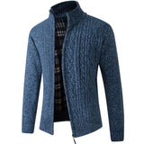 =Aidase 2024 New Men's Sweaters Autumn Winter Warm Zipper Cardigan Sweaters Man Casual Knitwear Sweatercoat male clothe aidase-shop