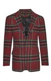 Aidase Plaid Wedding Suits For Men Notch Lapel Woolen Groom Wear Slim Fit Business Blazer Custom Made Only Jacket aidase-shop